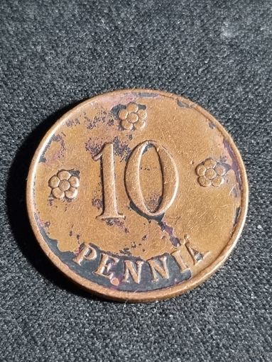 Финляндия 10 пенни 1922