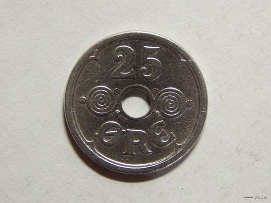 Дания 25 эре 1924г