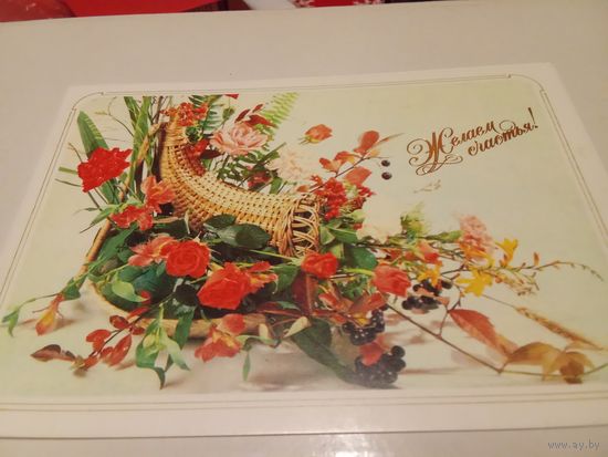Открытка 1989г. Художник А.Бурлов. Подписана.