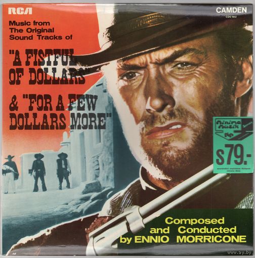 LP Ennio Morricone 'Music from the Original Sound Tracks of 'A Fistful of Dollars' & 'For a Few Dollars More''