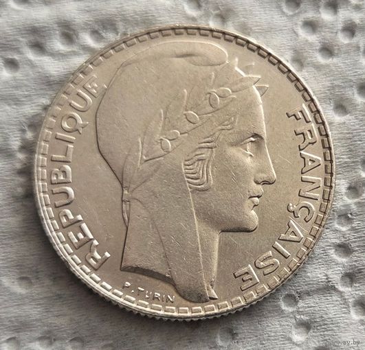 Франция 10 франков 1934