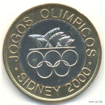 Португалия. 200 эскудо 2000 года. XXVII летние Олимпийские Игры, Сидней 2000.