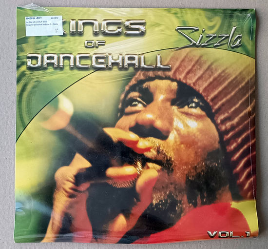 Sizzla - Kings Of Dancehall Vol.1 (2004 ENGLAND LP запечатанный винил) регги