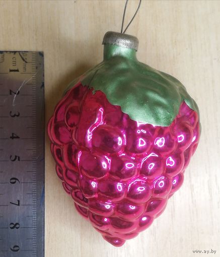 Елочная игрушка, Малина, СССР