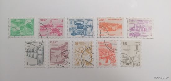 Куба 1982. Экспорт. Стандартный выпуск. Полная серия