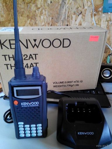 Рации Kenwood TH-K2AT TURBO VHF, 6Вт, зарядное, антенна, аккумулятор. Новая