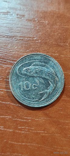Мальта 10 цент 2005