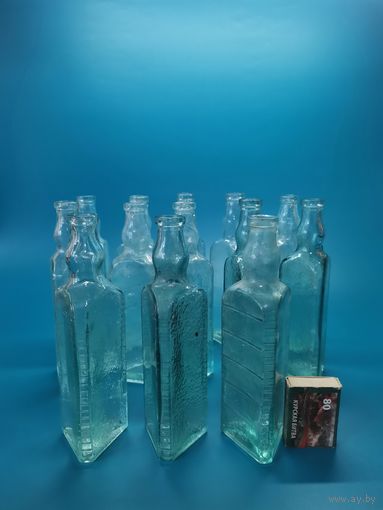 Бутылочка старая СССР (уксус). 13 шт. одним лотом.