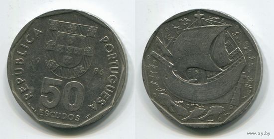 Португалия. 50 эскудо (1986)