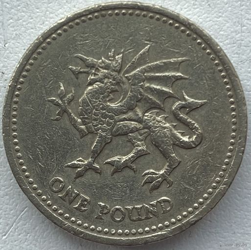 Великобритания 1 фунт 1995 г.