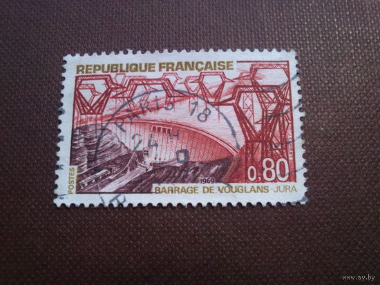 Франция 1969 г.Плотина.