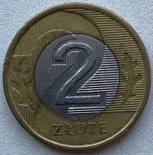 Польша 2 злотых 2008 г.