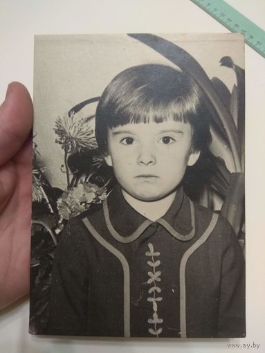 Фотопортрет девочки СССР.