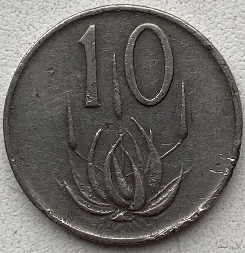 ЮАР 10 центов 1970 г.