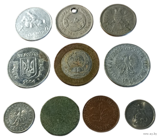 Монеты 14. Цена за все.