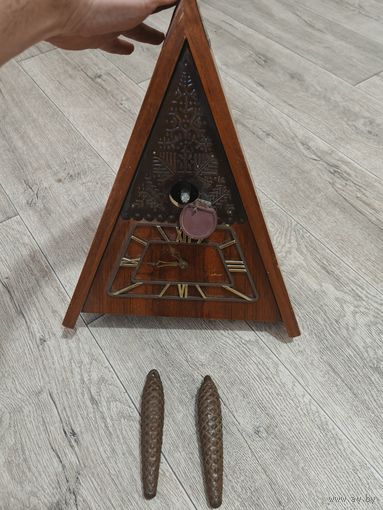 Часы настенные с кукушкой маяк на восстановление