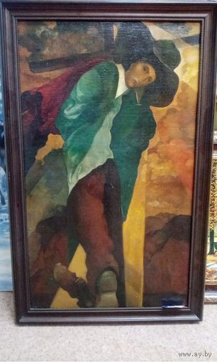 Алифанов В. "Чучело", х.м. 90х53см