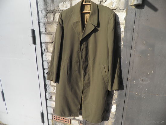 Для реконструкций событий ВОВ и к Дню Победы!Плащ офицера СА СССР(03).С рубля.