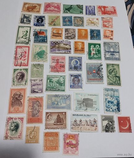 Сборка старых марок с 1 рубля!