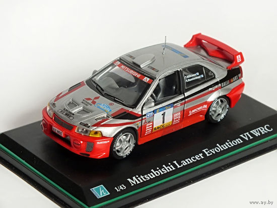 Mitsubishi Lancer Evolution VI WRC "Rally Monte Carlo" #1 Makinen / Mannisenmaki - Hongwell, 1:43