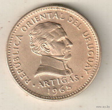 Уругвай 10 песо 1965