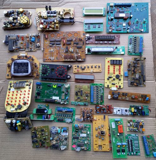 Платы с Радиодеталями