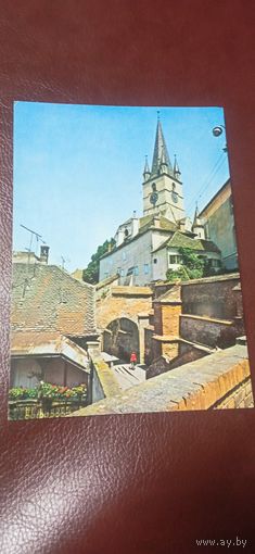 Открытка Сибиу чистая. Румыния