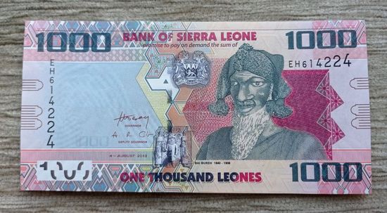 Werty71 Сьерра-Леоне 1000 леоне 2013 UNC банкнота