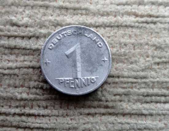 Werty71 Германия ГДР 1 пфенниг 1950 Е E