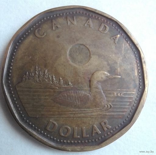 1 доллар Канада 2012 г