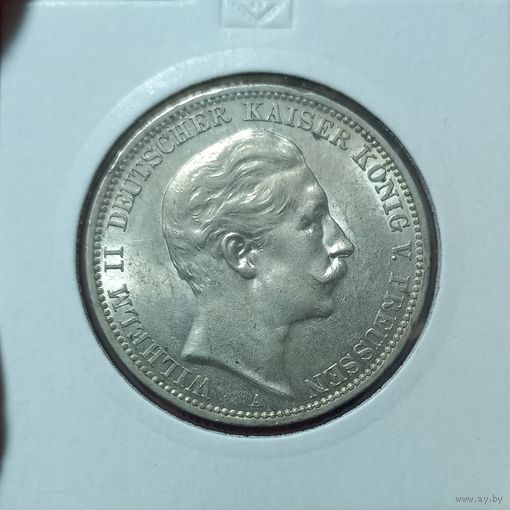 3 марки Пруссия 1910 UNC