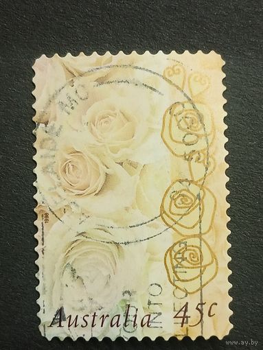 Австралия 1998. День святого Валентина. Самоклейка. Полная серия
