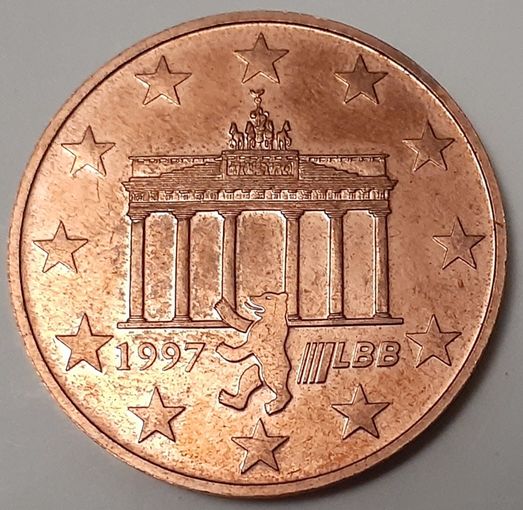 Германия 1 и 1/2 евро, 1997 Europawoche 1997 в Берлине (4-8-2)