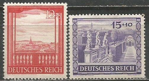 Германия(Рейх). Венская ярмарка. 1941г. Mi#804-05. Серия.