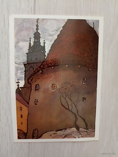Юрий Химич Пороховая башня 1983 г. живопись