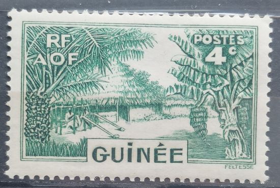 Французская Гвинея 1938г. Французские колонии