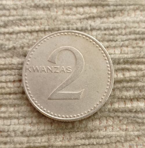 Werty71 Ангола 2 кванзы 1977 1975