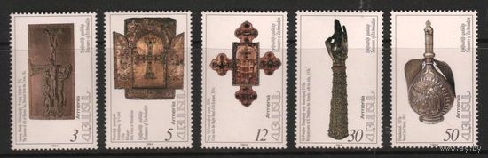 АРМЕНИЯ 1994 Сокровища Эчмиадзина, 5м **