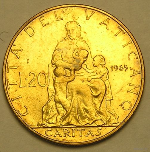 Ватикан, 20 Лир 1965 PAULUS VI