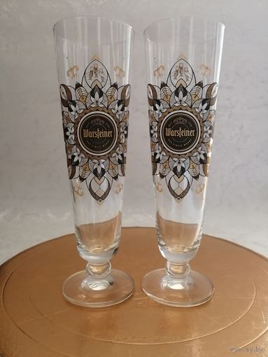 БОКАЛЫ ПИВНЫЕ WARSTEINER ГЕРМАНИЯ КОЛЛЕКЦИОННЫЕ