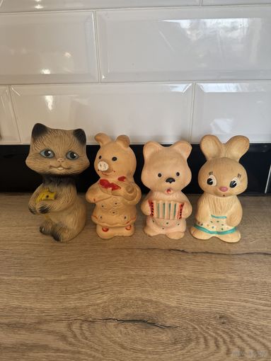 Резиновые игрушки СССР цена за все