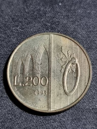 Сан-Марино 200 лир 1993