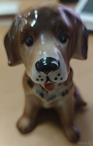 Собака. Фарфор, клеймо