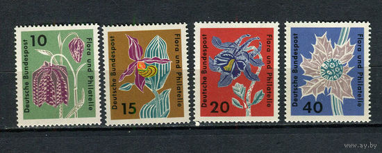 ФРГ - 1963 - Флора - [Mi. 392-395] - полная серия - 4 марки. MNH.  (Лот 98Gs)-T41P21