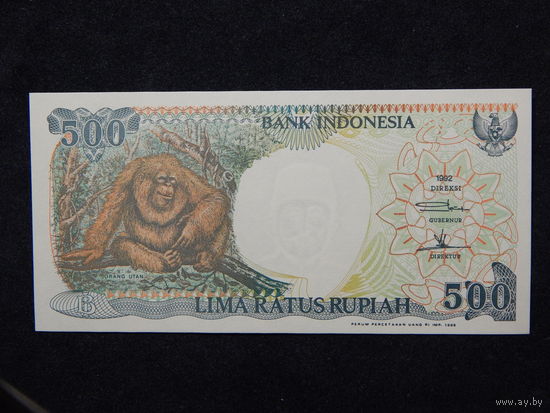 Индонезия 500 рупий 1992г.UNC