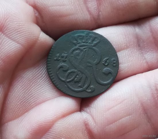 1 грош 1768 г и 1967 г одним лотом