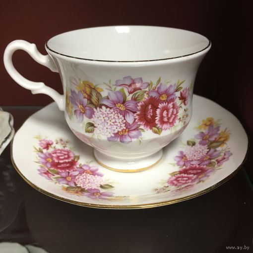 Чайная пара королева Анна
