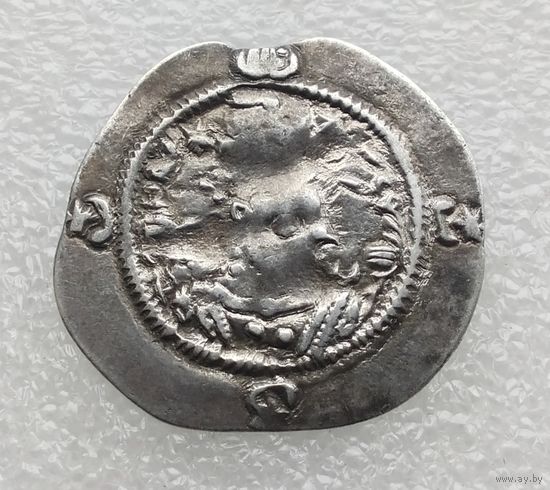Иран (Персия) VI в. Драхма. Сасаниды. Хормизд IV (579-590 гг.), г. Рам-Хормизд; Хузистан.