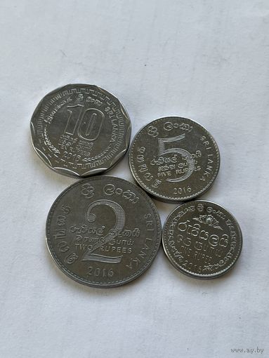 Шри-Ланка 4 монеты 2016
