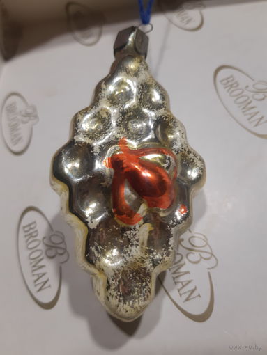 Елочная игрушка соты